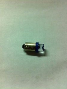Светодиод 1 LED 24V-4W цоколь синий
