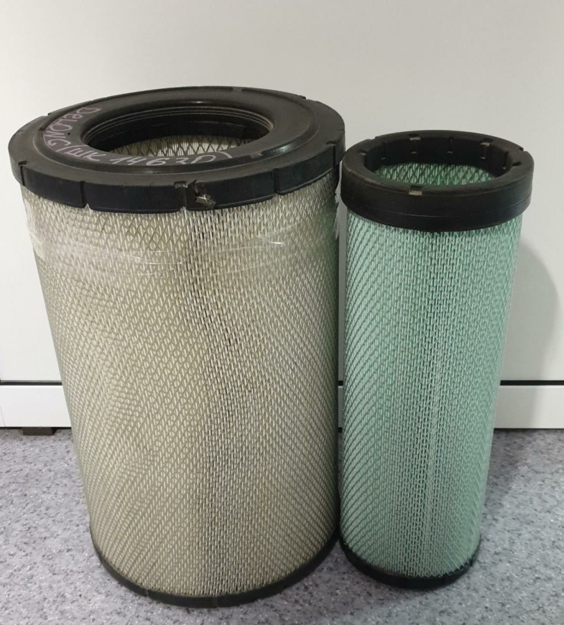 Фильтр воздушный 305*170*475/165*130*450 DELONG SHAANXI