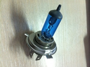 Лампа галогенная Н-4 24V-100/90W ДИАЛУЧ (24104 BLUE)