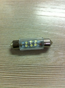 Светодиод 6 LED 24V-5W салонный белый														
