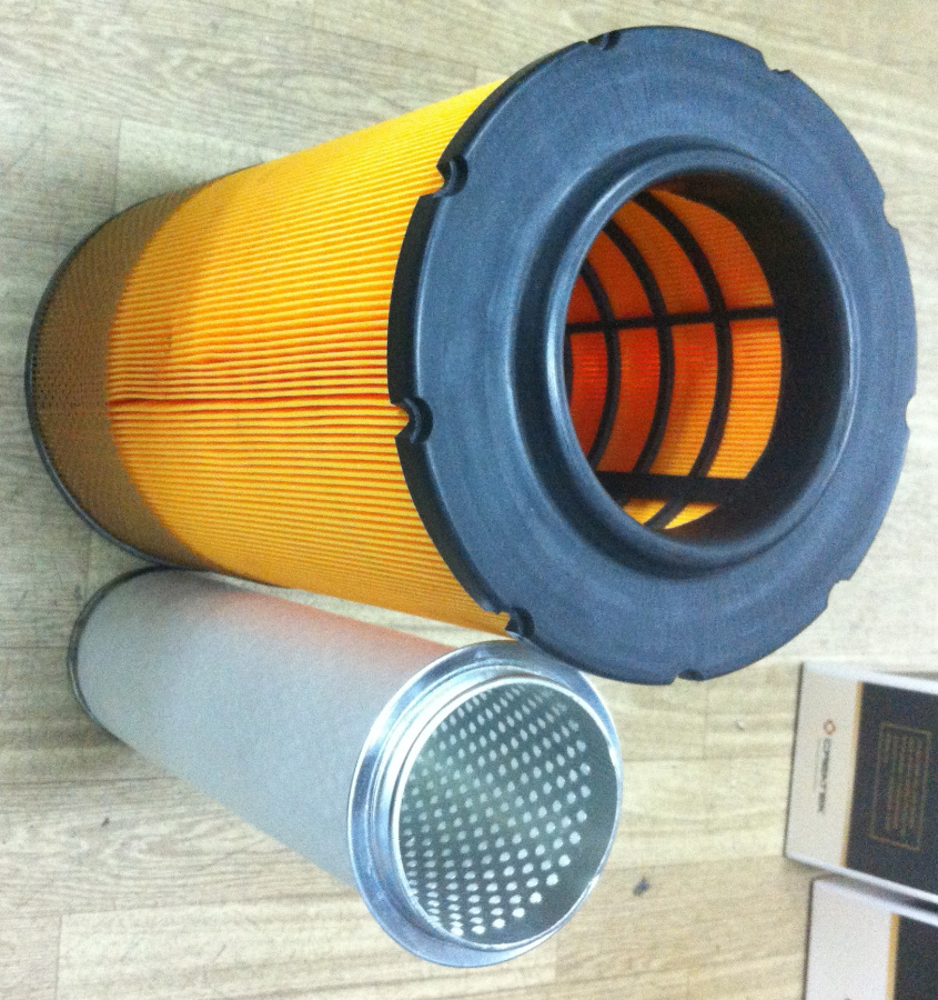 Фильтр воздушный 205*104*365/94*88*350 под барашек со вставкой d80 ZL30 